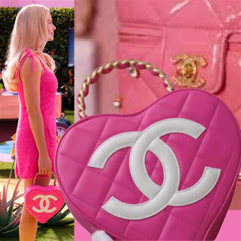 chanel barbie heart purse|barbie chanel dress.